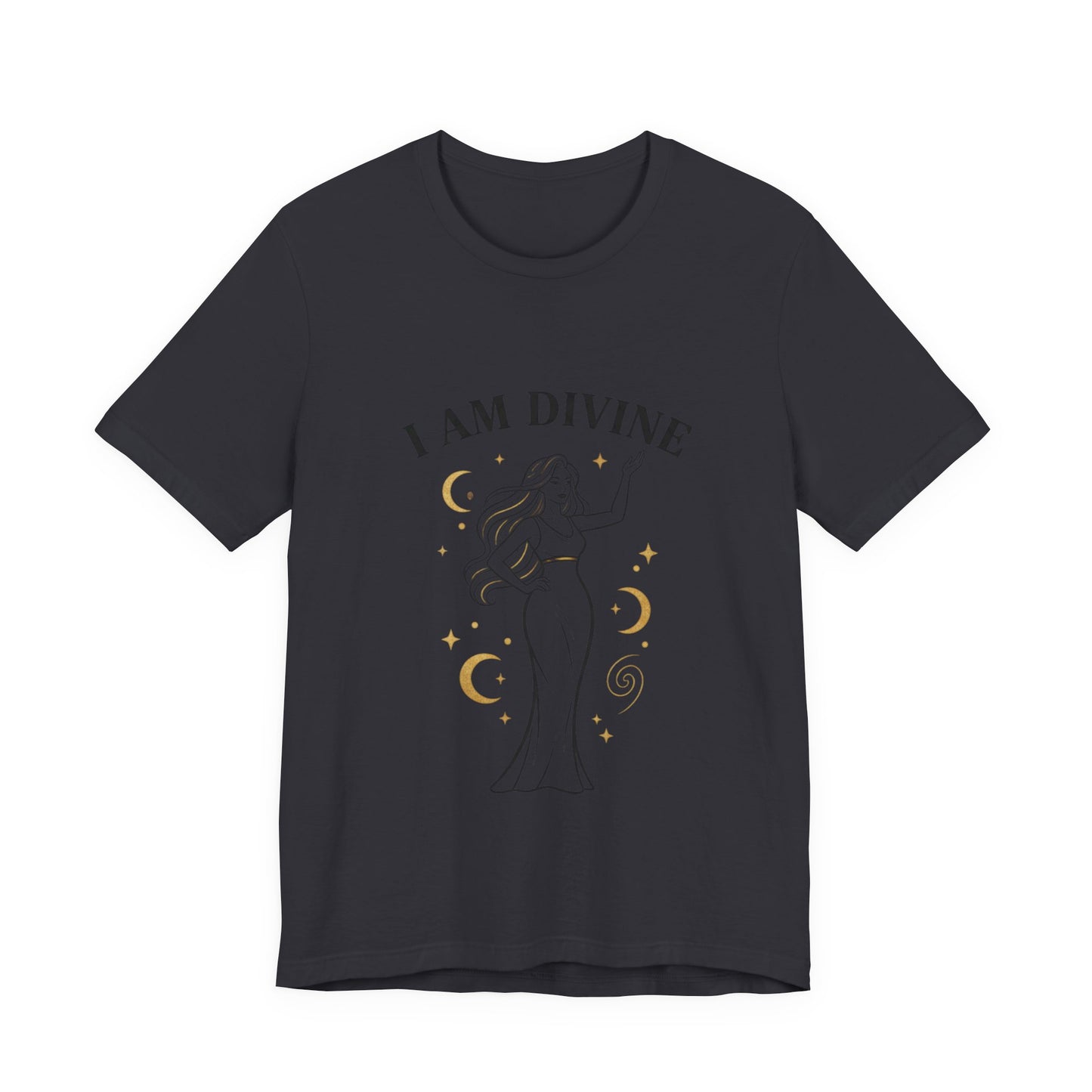I Am Divine tee | Goddess affirmation shirt, manifest goddess vibe