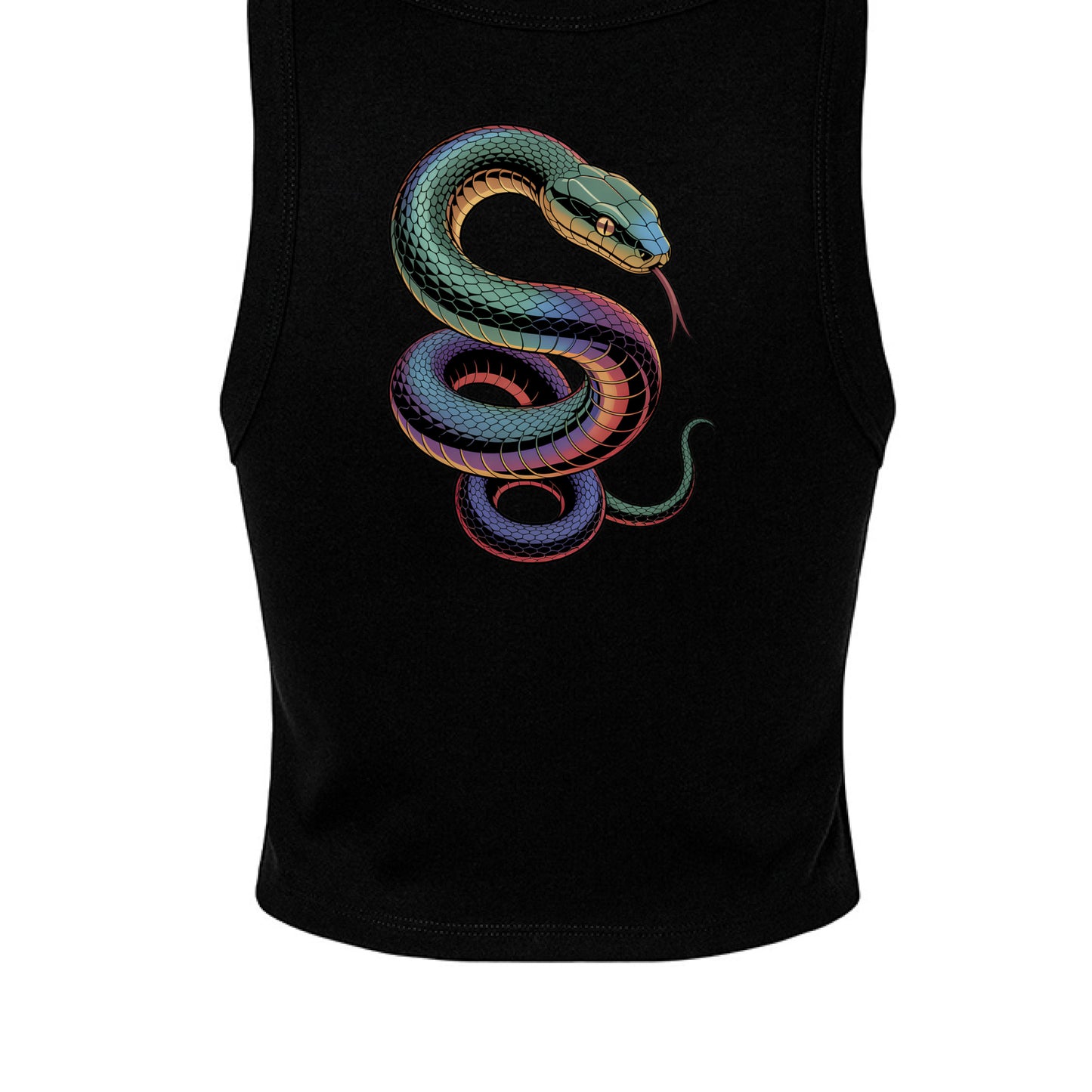 SOLID BLK BLEND - BACK